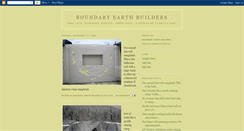 Desktop Screenshot of boundaryrammedearth.blogspot.com