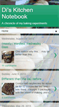 Mobile Screenshot of diskitchennotebook.blogspot.com