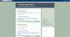 Desktop Screenshot of forumcityresimgalerisi.blogspot.com