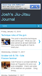 Mobile Screenshot of joshjiujitsujournal.blogspot.com