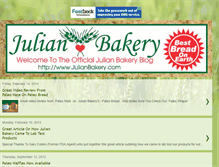 Tablet Screenshot of julianbakery.blogspot.com