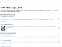 Tablet Screenshot of free-java-script-code.blogspot.com