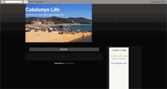 Desktop Screenshot of catalunya-life.blogspot.com