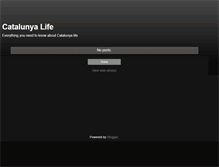 Tablet Screenshot of catalunya-life.blogspot.com