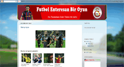 Desktop Screenshot of futbolenteresanbiroyun.blogspot.com