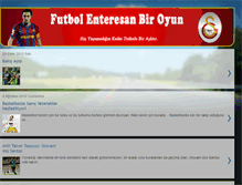 Tablet Screenshot of futbolenteresanbiroyun.blogspot.com