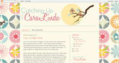 Desktop Screenshot of cara-linda.blogspot.com