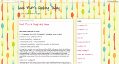 Desktop Screenshot of lookwhatscookingtoday.blogspot.com