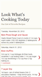 Mobile Screenshot of lookwhatscookingtoday.blogspot.com