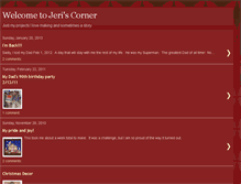 Tablet Screenshot of jeriscorner.blogspot.com