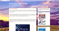 Desktop Screenshot of christianministries.blogspot.com