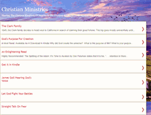 Tablet Screenshot of christianministries.blogspot.com