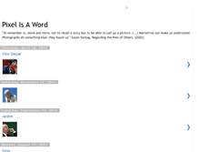 Tablet Screenshot of pixelisaword.blogspot.com