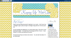 Desktop Screenshot of keepingupwithclass.blogspot.com