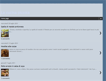 Tablet Screenshot of cucinapiccola.blogspot.com