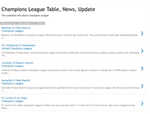Tablet Screenshot of championsleaguetable.blogspot.com