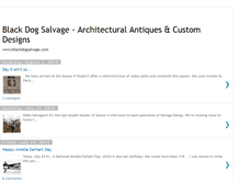 Tablet Screenshot of blackdogsalvage.blogspot.com