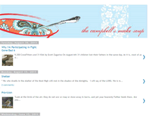 Tablet Screenshot of campbellfamilysoup.blogspot.com