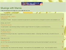 Tablet Screenshot of musingswithmarnie.blogspot.com