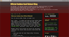 Desktop Screenshot of goldengoalse.blogspot.com