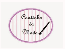 Tablet Screenshot of cantinho-da-mada.blogspot.com