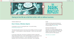 Desktop Screenshot of daringnovelist.blogspot.com