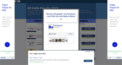 Desktop Screenshot of allindianexamsresults.blogspot.com