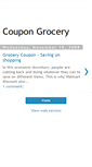 Mobile Screenshot of coupon-grocery.blogspot.com