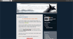 Desktop Screenshot of criptozoology-pt.blogspot.com