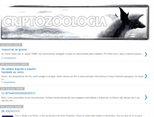 Tablet Screenshot of criptozoology-pt.blogspot.com