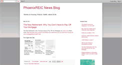 Desktop Screenshot of phoenixreic.blogspot.com