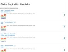 Tablet Screenshot of divineinspirationministries.blogspot.com