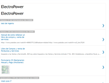 Tablet Screenshot of electripower-3a.blogspot.com