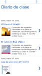 Mobile Screenshot of diariode-clase.blogspot.com