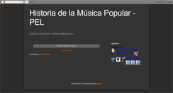 Desktop Screenshot of historiamusicapel.blogspot.com