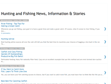 Tablet Screenshot of huntingandfishingnews.blogspot.com