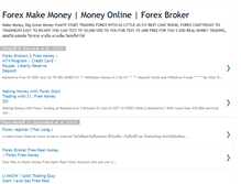 Tablet Screenshot of forex-make-money-gold.blogspot.com