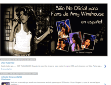 Tablet Screenshot of amywinehousefans.blogspot.com