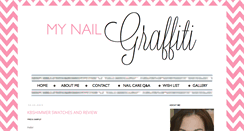 Desktop Screenshot of mynailgraffiti.blogspot.com