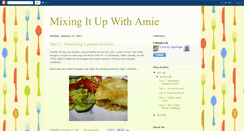 Desktop Screenshot of mixingitupwithamie.blogspot.com