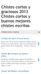 Mobile Screenshot of chistescortosygraciosos.blogspot.com