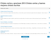 Tablet Screenshot of chistescortosygraciosos.blogspot.com