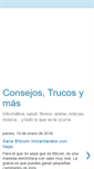 Mobile Screenshot of consejostrucosymas.blogspot.com