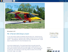 Tablet Screenshot of flytitan.blogspot.com
