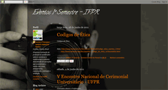 Desktop Screenshot of eventosifpr.blogspot.com