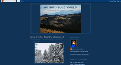 Desktop Screenshot of mushusblueworld.blogspot.com