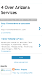Mobile Screenshot of 4overarizonaservices.blogspot.com