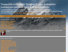 Tablet Screenshot of joulupukkipalvelu.blogspot.com