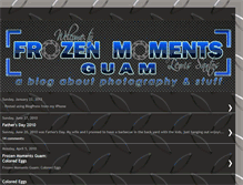 Tablet Screenshot of frozenmomentsguam.blogspot.com