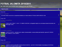 Tablet Screenshot of fotbalialomita.blogspot.com